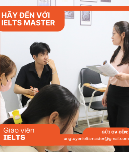 TUYỂN GIÁO VIÊN IELTS