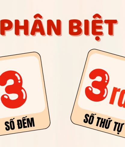 Số Đếm Số Thứ Tự