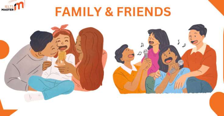 Học Từ Vựng IELTS Speaking Part 2 Chủ Đề “Family & Friends”: Bài Mẫu & Bí Kíp
