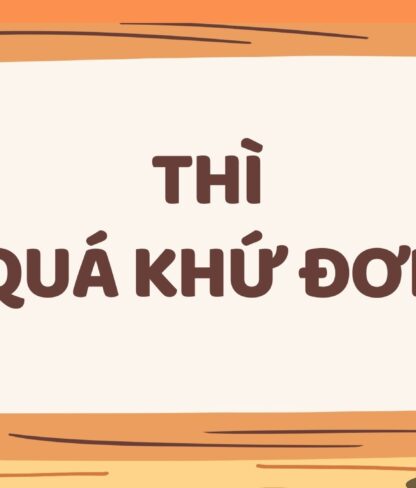 Thì quá khứ đơn