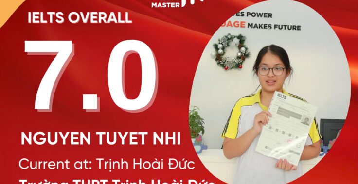 Học IELTS Trịnh Hoài Đức – Hành Trình Chinh Phục IELTS 7.0 Tại IELTS Master Bình Dương