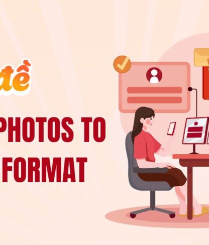 Đáp án Copying photos to digital format