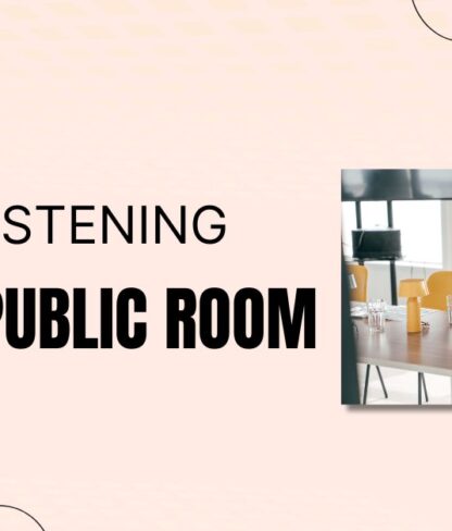 Hiring A Public Room