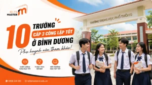 Trường cấp 3 công lập tốt ở Bình Dương phụ huynh nên tham khảo
