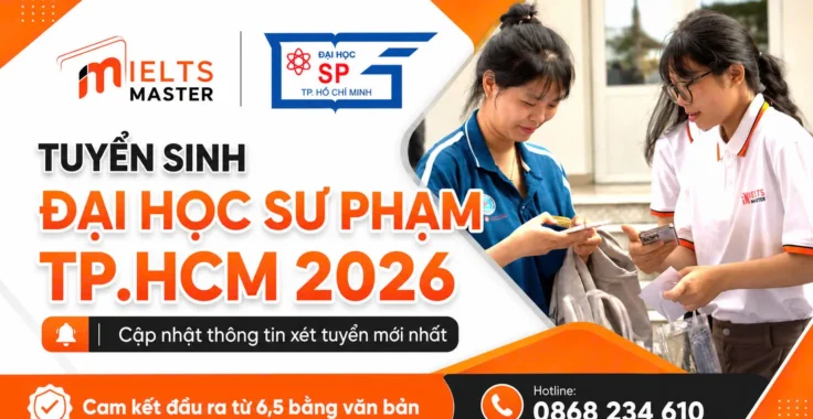 Tuyển sinh Đại học Sư phạm TPHCM 2026: phương thức xét tuyển, mốc thời gian và lưu ý cho thí sinh